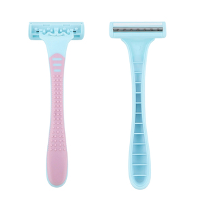 Factory Custom Disposable Flexible <b>Blade</b> Head Various Color Non-slip Women's <b>Razor</b> Triple <b>Blade</b> Shaving <b>Razor</b> for Face Underarm - Product Image 2