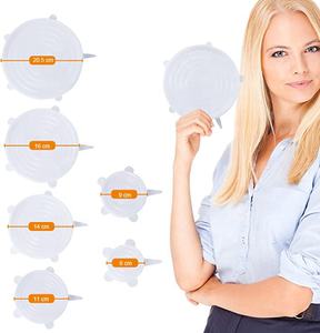 Il <span class=keywords><strong>Silicone</strong></span> di diverse dimensioni personalizzate all'ingrosso può coprire il coperchio in <span class=keywords><strong>Silicone</strong></span> con coperchi elastici in <span class=keywords><strong>Silicone</strong></span> - Product Image 2