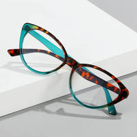 Lunettes à lentille claire Anti-rayon bleu pour femme, lunettes d'ordinateur pour dames, monture optique, printemps