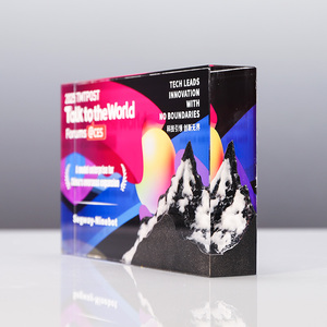 Trophée de récompense en verre de cristal personnalisable pour petit pont Nouvelle arrivée dans des couleurs vives pour les prix de design créatif - Product Image 2