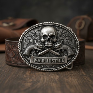 Fabricants de GuangZhou Vente en gros Logo personnalisé en acier inoxydable Western Cowboy 3D Laiton massif Boucles de ceinture en métal pour hommes femmes - Product Image 2