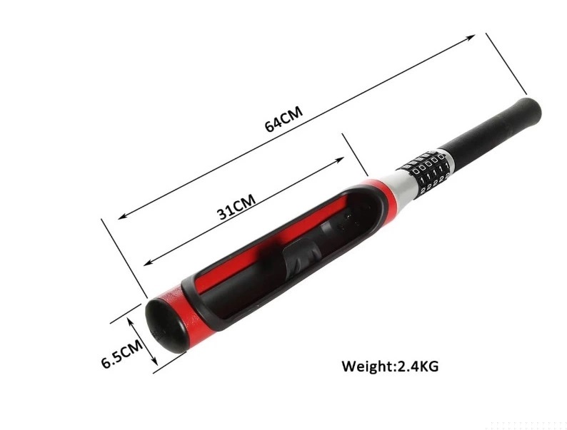 YH1179 Hot Sale Car Steering Wheel Baseball Lock - Password Lock | Hengda Die-casting
