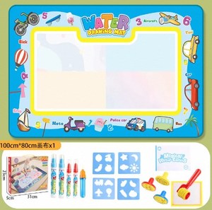 Tapis de <span class=keywords><strong>dessin</strong></span> et de jeu aquatique réutilisable pour l'éducation précoce des enfants, tapis de peinture à l'eau, planche d'art DIY pour enfants - Product Image 6