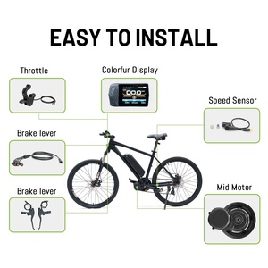 <span class=keywords><strong>Kit</strong></span> de conversion de vélo électrique GreenPedel à <span class=keywords><strong>moteur</strong></span> central haute puissance 48V 750W avec contrôleur intégré 48V 22A, <span class=keywords><strong>kit</strong></span> d'accessoires de rétrofit - Product Image 5