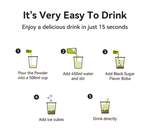 Fabricante de Té de Burbujas, Venta al por Mayor, Nuevo Kit de Té de Burbujas de Mango y Coco para Bebidas Caseras - Product Image 6