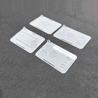 Film protecteur d'écran en verre trempé 9H anti-rayures à couverture intégrale 3D avec colle complète et film protecteur d'objectif en soie pour iPhone 17, 18 Pro, 16, 15