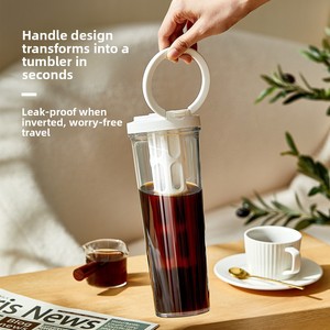 Internet-famous Cold <strong>Brew</strong> <strong>Coffee</strong> Maker 2025 New Model Home Portable Large Capacity Pitcher Mug with Filter for <strong>Coffee</strong> - Product Image 4