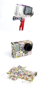 Hot sale <strong>Action</strong> Camera <strong>sticker</strong> Cartoon Graffiti Pattern Plan B Case <strong>Sticker</strong> for GoPro HERO 4/3+/3 - Product Image 6