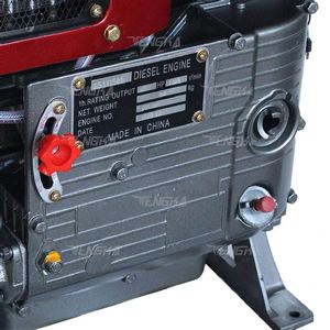 Moteur diesel monocylindre refroidi par eau Tengka Changchai ZS195 13HP 12HP, vente directe usine pour équipement d'extraction aurifère - Product Image 6