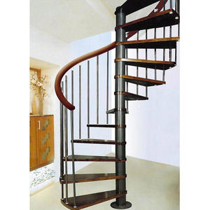 Escadas espirais modernas e bonitas, escadas espirais montadas recomendadas do metal. - Product Image 3