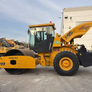 <b>Used</b> XCMG XS223J Single Drum Vibratory <b>Road</b> <b>Roller</b> Good Condition Second Hand 22 Ton XCMG Compactor For Sale - Product Image 3