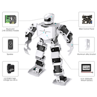 Hiwonder H5S 16DOF haute Performance Servo Intelligent Humanoïde Robot de danse prend en charge les Kits robotiques d'affichage de divertissement