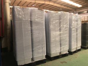 20 "X 15" X 7 "de alta resistencia de polipropileno Blanco/caja de almacenamiento de alimentos - Product Image 6