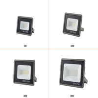 Reflector LED IP66 Económico con Nanoreflector, AC 100-265V, Resistente a Voltajes, Diseño Compacto para Áreas Pequeñas