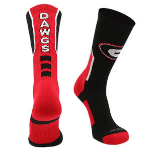 Calcetines deportivos con logotipo personalizado de Quentin, regalo sin Moq, promoción para hombre, calcetines de equipo personalizados con logotipo, marca Jacquard, calcetines personalizados de punto, fabricante OEM - Product Image 1