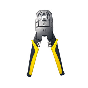 Ethernet đấm xuống dây cuối tác động thiết lập dễ dàng RJ45 RJ12 RJ11 mạng LAN cáp Uốn tóc bồng Công Cụ Kìm Kit - Product Image 4