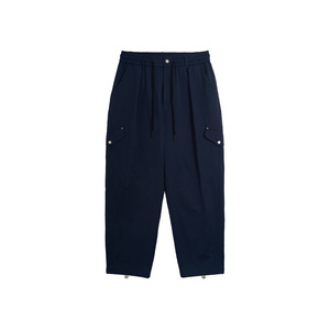 Pantalon de travail élastique à fausses poches rivetées, Nouveautés Printemps/Été 26, Pantalon décontracté japonais rétro à jambes larges - Product Image 5