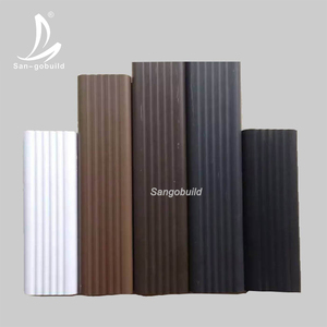 Sistemas de Drenaje para Decoración de Techos, Canaletas y Bajantes de PVC en Color Negro, Blanco y Café para Ghana - Product Image 2