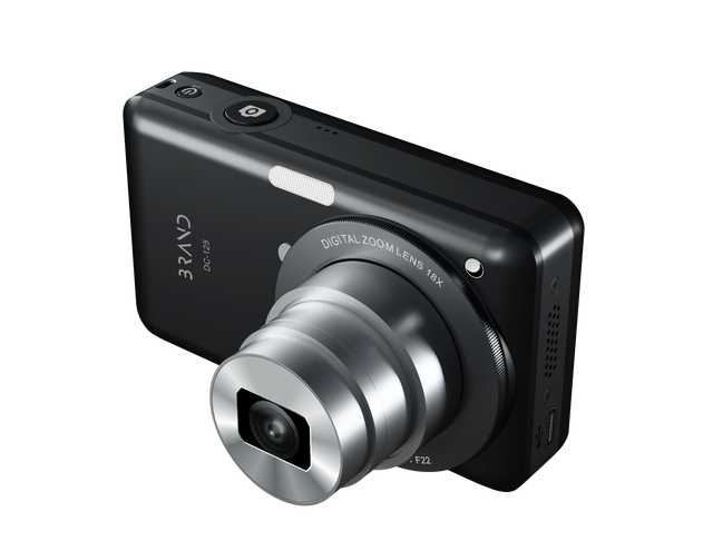 64MP Compact DSLR Camera 7.1x-16x Optical Zoom 4K Full HD Video Pocket Size CMOS Rechargeable Battery for Teen Photography