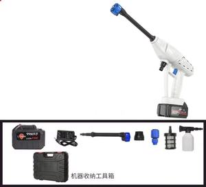 Portátil 12V Cordless Electric Car Washer Gun Alta Pressão 48V Bateria Recarregável Foam Gun para Car Wash - Product Image 2