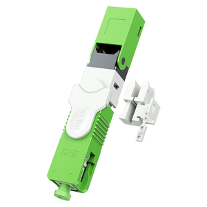 Connecteur rapide SC APC réutilisable pour terminaison sur site, connecteur optique à froid pour équipement réseau FTTX, fourni par l'usine - Product Image 1