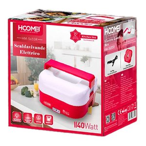 * OUTLET * scaldavivande elettriche 1.6L 40W per Lunch Box scalda 4 posti e 1 per zuppa compatibile per auto e casa - Product Image 3