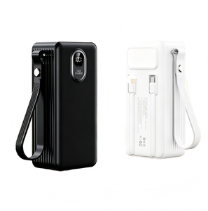 Batterie externe haute capacité 45W à charge ultra-<span class=keywords><strong>rapide</strong></span> 20000mah, lampe torche portable 30000mah, intégration Type-C et câbles pour iPhone 16 - Product Image 5
