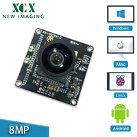 Module de caméra USB 4K haute définition 8MP IMX415 à mise au point manuelle pour machine industrielle sans pilote