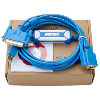 Cable de Programación Industrial USB-HITECH AMSAMOTION con Chip FTDI Mejorado, 4m, IP44, Conductor de Cobre, Aislamiento de PVC, 0~45