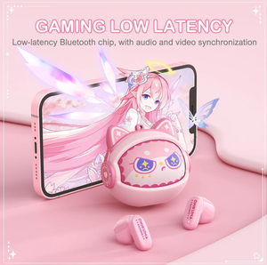หูฟังไร้สายแบบคล้องคอ ONIKUMA TX603 ดีไซน์เปลี่ยนหน้ากากได้ทันสมัย ให้ประสบการณ์การใช้งานที่มีความหน่วงต่ำ พร้อมระบบตัดเสียงรบกวน ENC - Product Image 4