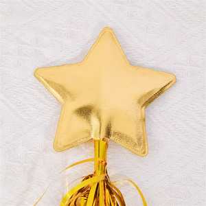 Offre Spéciale or princesse baguette magique étoile baguettes bâton ange fée princesse fée baguette bâtons étoile magique pour la fête d'anniversaire faveur - Product Image 2