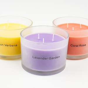 Candela Profumata in Barattolo Colonial Candle Classic Woodland Retreat, Collezione Pop Color, 3 Stoppini, 14.5 Oz, Durata 20-40 Ore, Soia - Product Image 2