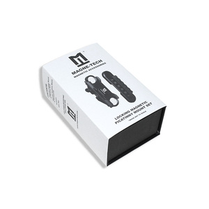 Eco Recyclable Magnetic Luxury Custom Logo Embossed Rigid Packaging Boxes for Clothes Shoes Wigs Hair Wedding Small Business - Product Image 2