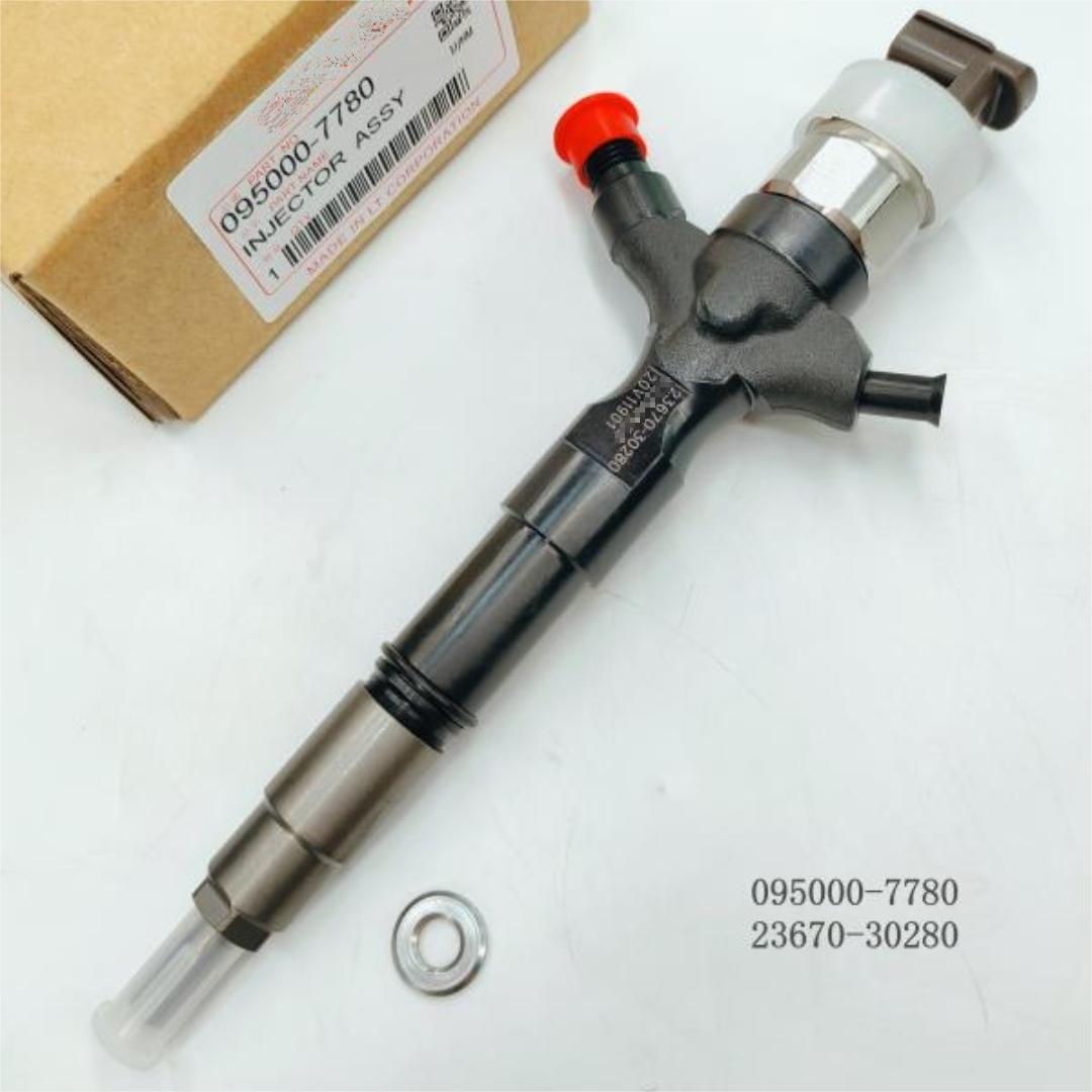 High Quality Common Rail Fuel Injector 095000-7780 Diesel Fuel Injection Nozzle 23670-30280 With Nozzle DLLA155P1025 For TOYOTA