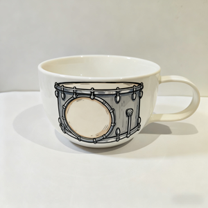 Tasse à café en céramique personnalisée faite à <span class=keywords><strong>la</strong></span> main-conception de <span class=keywords><strong>grosse</strong></span> <span class=keywords><strong>caisse</strong></span> peinte à <span class=keywords><strong>la</strong></span> main-cadeau de vacances en porcelaine personnalisé - Product Image 2