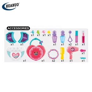 Princesse <span class=keywords><strong>jeu</strong></span> bricolage <span class=keywords><strong>mode</strong></span> habiller beau maquillage jouet ensemble semblant jouer enfants beauté jouets pour les filles - Product Image 2