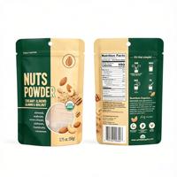 Sachets Doypack personnalisés pour poudre de noix, haute barrière, anti-humidité, avec fenêtre