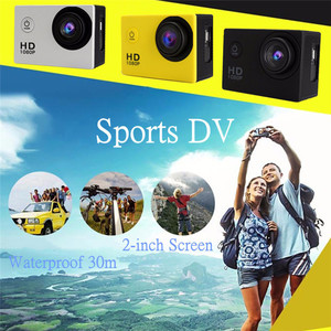 Caméra d'action sportive étanche A7 HD de 2 pouces D600 Helmet DVR00 <span class=keywords><strong>SJ4000</strong></span> 2'' LED1080P Full Action DV - Product Image 5