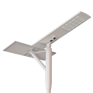 ไฟถนน LED ออลอินวันประสิทธิภาพสูง พร้อมกล้อง 4G/Wi-Fi กันน้ำ IP65 แบตเตอรี่ LiFePO4 แผงโซลาร์เซลล์คู่ 40-75W 75x140 - Product Image 6