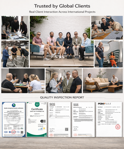 Conjunto de Muebles de Bar para Exteriores, Sillas de Bar de Aluminio <span class=keywords><strong>con</strong></span> Respaldo Tejido para Hotel y Villa, Juego de Muebles de Jardín - Product Image 3