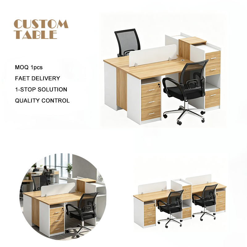 Professional Staff Desking Commercial Workspace Modern Office Furniture ...