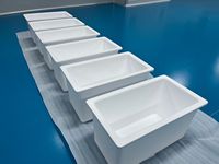 Langlebiger Antihaft-PTFE-Tank, Korrosionsbeständige PTFE-Box für Industrielle Chemikalienlagerung