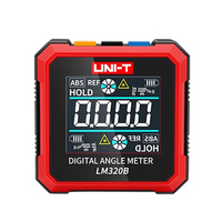 LM320A/B Inclinomètre à affichage numérique de haute précision Niveau d'installation magnétique double face pour composants électroniques
