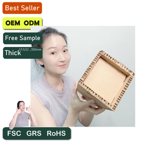 Công nghiệp Trọng lượng nhẹ gấp tổ ong lõi Hội Đồng Quản trị chi phí-hiệu quả thay thế cho thùng gỗ hậu cần giấy bìa - Product Image 3