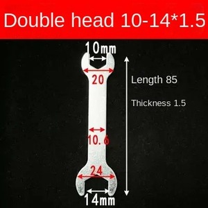Dùng Một Lần Đôi Mở End Cờ Lê Cờ Lê Công Cụ 5.5Mm 21Mm Thép Phẳng Tấm Đấm Metric Hệ Thống Đo lường OEM Tùy Chỉnh - Product Image 5