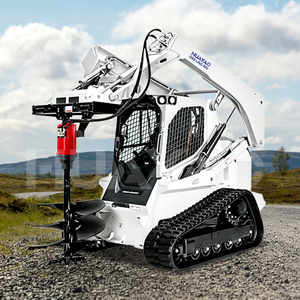 Small Excavator and Skid Steer Hydraulic Auger Drive Suitable for Fence <b>Post</b> Installation Earth Drilling HUAYAO - Product Image 4