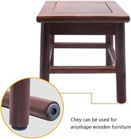 Patins de pieds de meubles ronds en plastique de 25 mm pour pieds de table et glisseurs de chaise, glisseurs de meubles à visser en PTFE, glisseurs de pieds de chaise