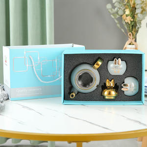 Services à eau en céramique, tasses et bouilloires domestiques, résistants aux hautes températures, tasses et services à thé de grande capacité - Product Image 4