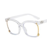 Lunettes personnalisées de haute qualité, montures de lunettes tendance anti-lumière bleue polyvalentes pour femmes