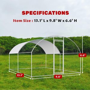 <span class=keywords><strong>Conejera</strong></span> grande al por mayor 13,1 'L X 9,8 'W X 6,6 'H Diseño Gallinero - Product Image 3